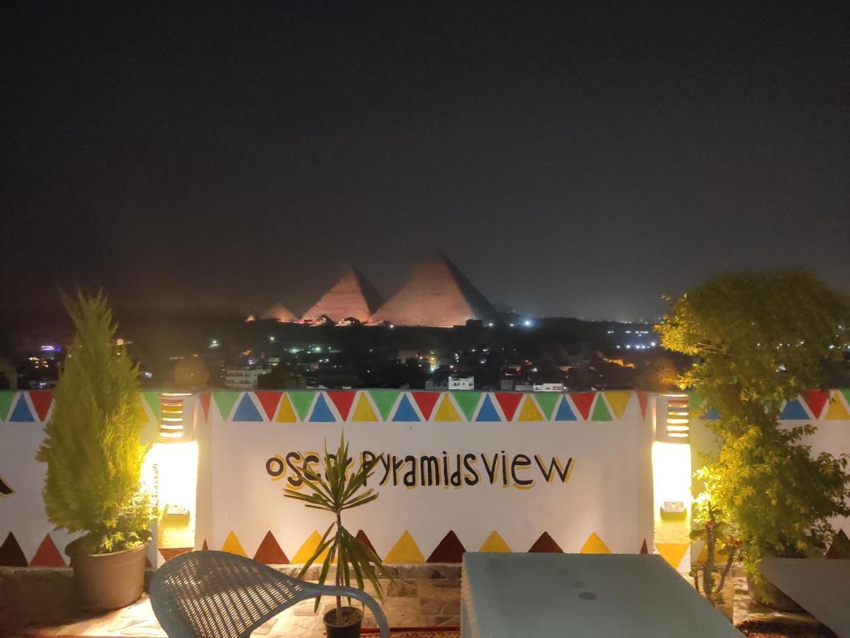 Oscar Pyramids View Hotel Nazlet el-Sîsi Kültér fotó