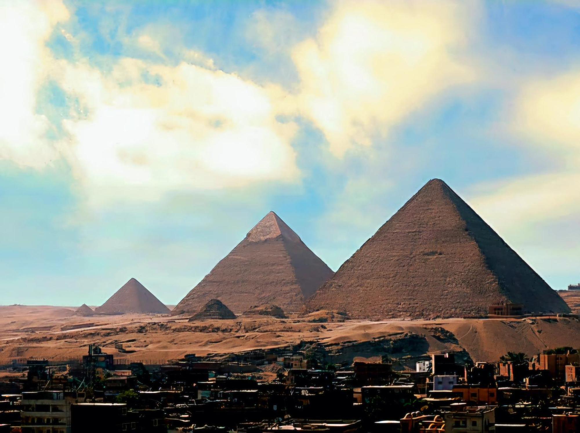 Oscar Pyramids View Hotel Nazlet el-Sîsi Szoba fotó