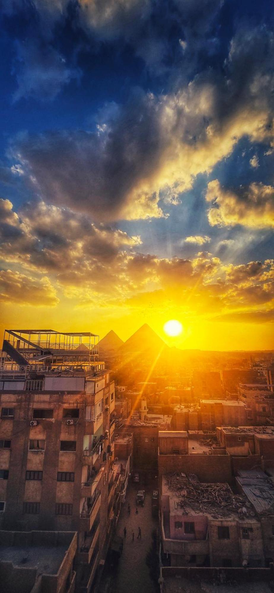 Oscar Pyramids View Hotel Nazlet el-Sîsi Kültér fotó
